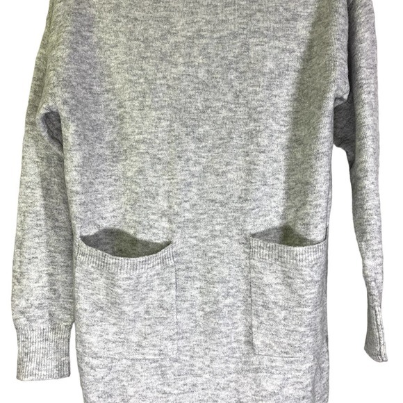 A NEW DAY Heather Gray Hoodie Sweater Dress - NWT - Picture 5 of 16